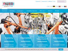 Tablet Screenshot of hsp-design.com